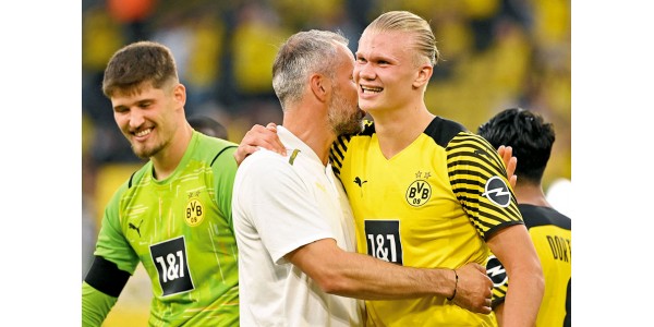 Erling Håland trainiert hart für ihr Ziel